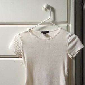 Off white, small bodysuit from Forever 21.